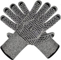 BBQ Grill Gloves, 1472℉ Heat Resistant Oven Gloves, High Temp Resistance Fireproof Glove, Kitchen Hotproof Cooking Mitts for Grilling, Smoking, Baking, Frying