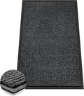 Azadx 3'x5' Front Door Mat Heavy Duty Indoor Outdoor Door Mat Non-Slip Backing Doormat for Entryway Stain and Fade Resistant Commercial Floor Mats Entry Mat Low Profile Welcome Door Mats