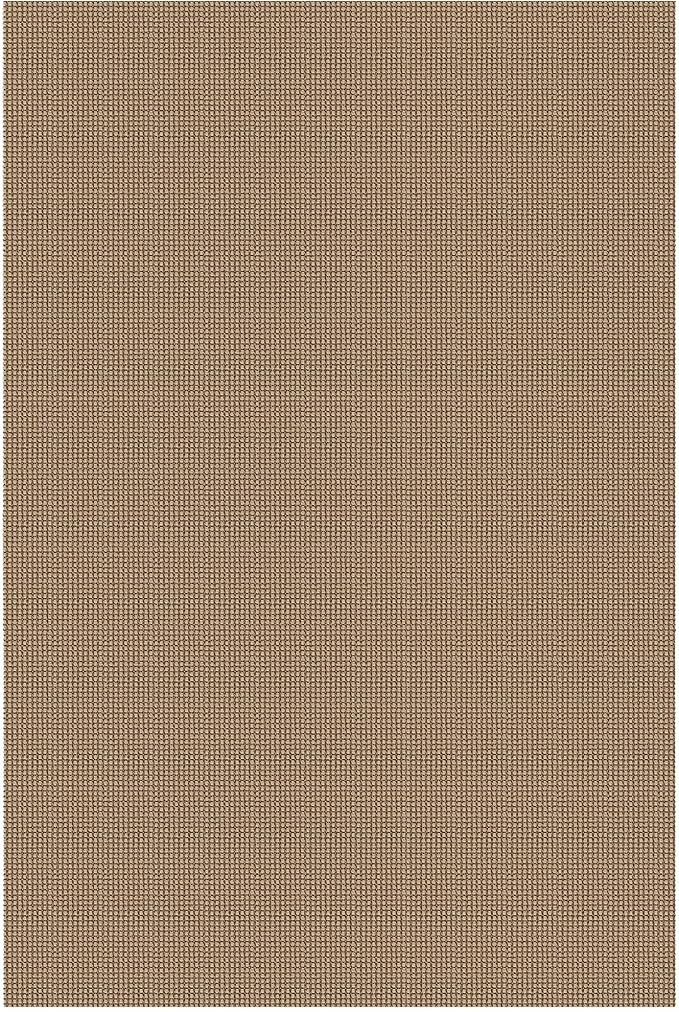 IOHOUZE Washable Area Rug 6x9 Non Slip Rubber Backed Woven Rugs for Living Room, Dining Room Rugs Bedroom Rug, Floor Carpet for Living Room Nursery Office, Orange/Tan/Brown