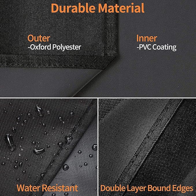 ZBXFCSH Outdoor Grill Griddle Cover fits for Blackstone 1529 22” and 28” Single Shelf Griddle Cover, Heavy Duty Flat Top Griddle Station Cover with Waterproof Sealed Seams, Durable FadeStop Material