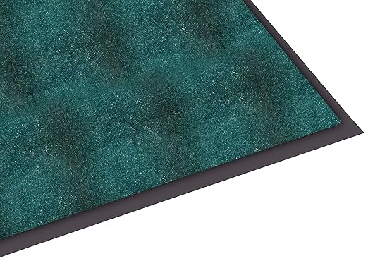 Guardian - 74030445 Silver Series Indoor Walk-Off Floor Mat, Vinyl/Polypropylene, 3'x4', Green