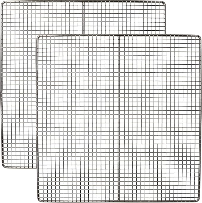 Kitchen Basics 101 Deep Fryer Screen 13-1/4 by 13-1/2-Inch, Replaces Pitco Fryer Crumb Screen OEM Quality Part 2 Pack