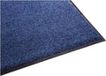 FANMATS 94030820 Guardian Platinum Series Indoor Wiper Floor Mat, Rubber with Nylon Carpet, 3" Width, 8" Length, Blue