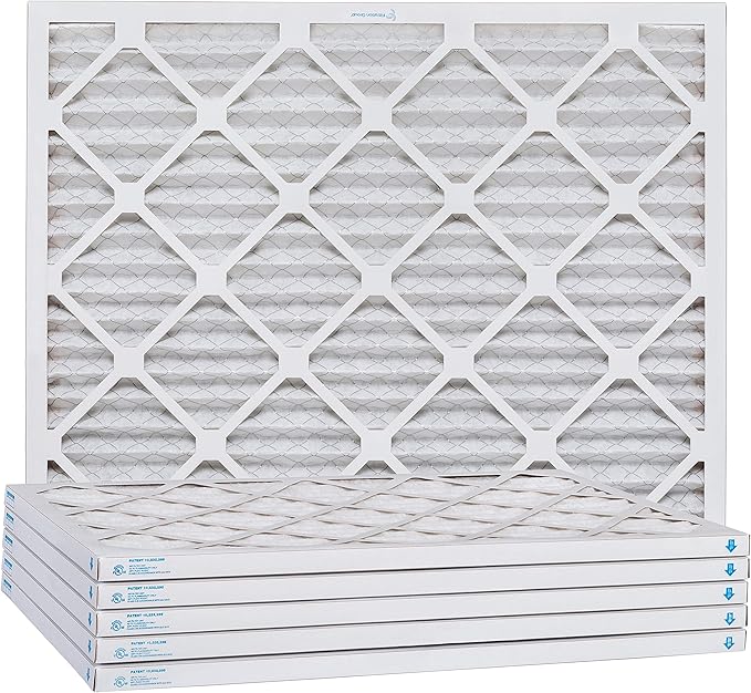 Aerostar 17x22x1 MERV 11, Pleated Air Filter, 17x22x1, Box of 6, Made in the USA