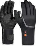 Heated Gloves for Men Women, Rechargeable Waterproof Heated Work Gloves with Arthritis Raynaud's Relief for Ski Hiking Driving