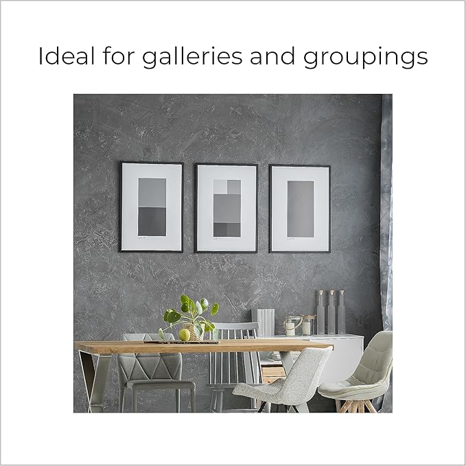 50 Pcs Picture Hanging Kit, The Ultimate Picture Hangers for Wood Frames and Canvases, for use on Drywall, Requires No Measuring or Moving Hardware to Hang Artwork, Hangs 6 Frames