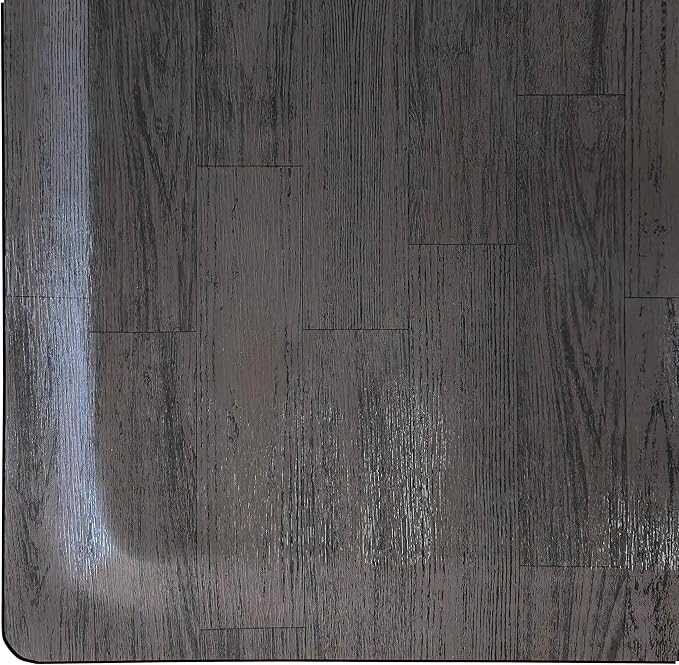 Rhino Mats, Softwoods Anti Fatigue Floor Mat, Commercial Grade Kitchen Mat, Standing Desk Mat, Office, Garage or Anywhere, Standing Comfort. (Black Walnut, 2' x 3' x 7/8")