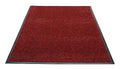 Guardian Platinum Series Indoor Wiper Floor Mat, Rubber with Nylon Carpet, 3'x10', Red