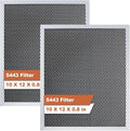 5443 MERV 8 Dehumidifier Filter Compatible with Aprilaire Whole-House Dehumidifiers 8191 8192 and Ventilation Models 8191 8192 Replacement Filters Washable 2 Packs - 10"x12"x1"