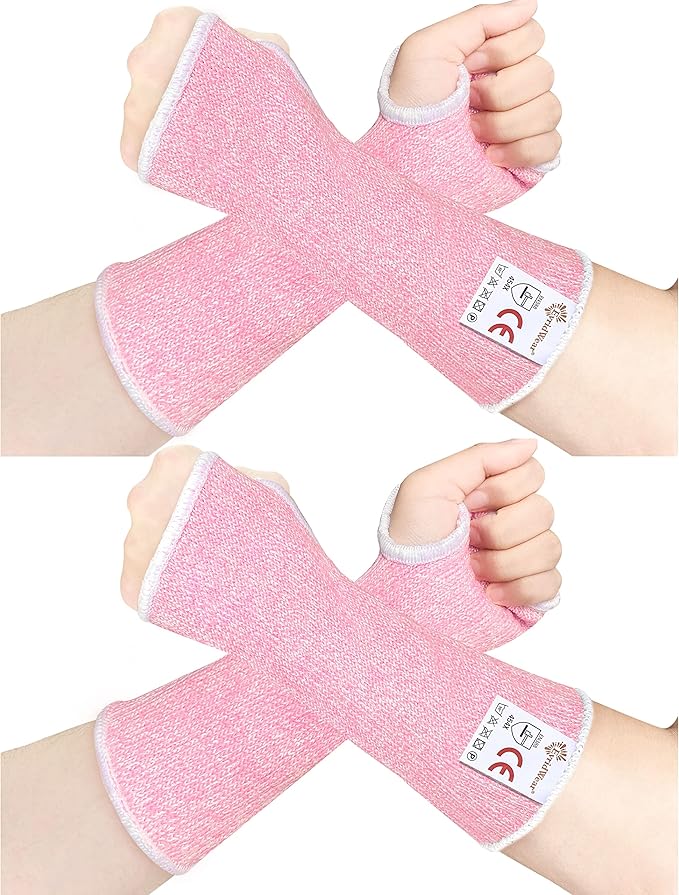 Evridwear Arm Protectors for Thin Skin and Bruising Cut Resistant Arm Sleeves Arm Guards Protective Sleeves for Men Women