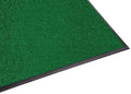 Guardian Platinum Series Indoor Wiper Floor Mat, Rubber with Nylon Carpet, 2'x12', Green