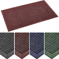 Ecomills Rubber Doormat, Extra Large, 36" x 60", Brown, XL, Absorbent Indoor Outdoor, Stain Resistant, Rubber Non Slip Backing, Heavy Duty, Durable
