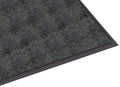 Guardian Silver Series Indoor Walk-Off Floor Mat, Vinyl/Polypropylene, 4'x10', Black