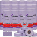 Perco 1 Line Lavender Labels - Case of 30 Sleeves, 240,000 Blank Pricing Labels for Perco Lite, X, Plus and Pro 1 Line Price and Date Guns