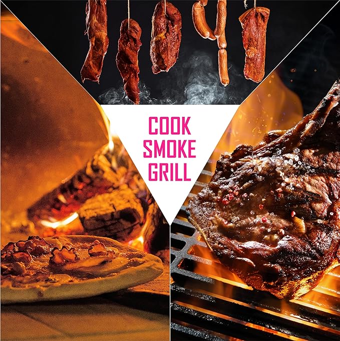 Cherry Mini Split 8" Cooking, Grilling, Smoking Wood, Approx 17lbs Product of USA 1,248 cu. in.