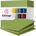 Acoustic Panels 12-Pack Soundproof Wall 12"X12"X0.4" - High Density Sound Dampening [Gin Green Square]