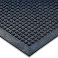 Ecomills Rubber Doormat, Large, 36" x 48", Blue, Large, Absorbent Indoor Outdoor, Stain Resistant, Rubber Non Slip Backing, Heavy Duty, Durable