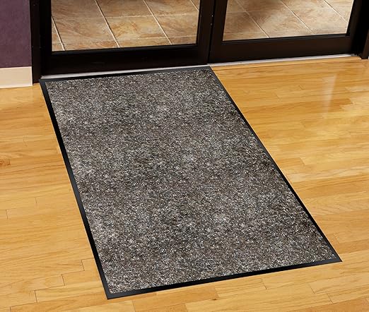 Guardian Silver Series Indoor Walk-Off Floor Mat, Vinyl/Polypropylene, 3'x60', Sable