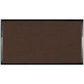 Guardian WaterGuard Indoor/Outdoor Wiper Scraper Floor Mat, Rubber/Nylon, 3'x12', Brown