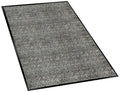 Guardian Silver Series Indoor Walk-Off Floor Mat, Vinyl/Polypropylene, 3'x4', Charcoal