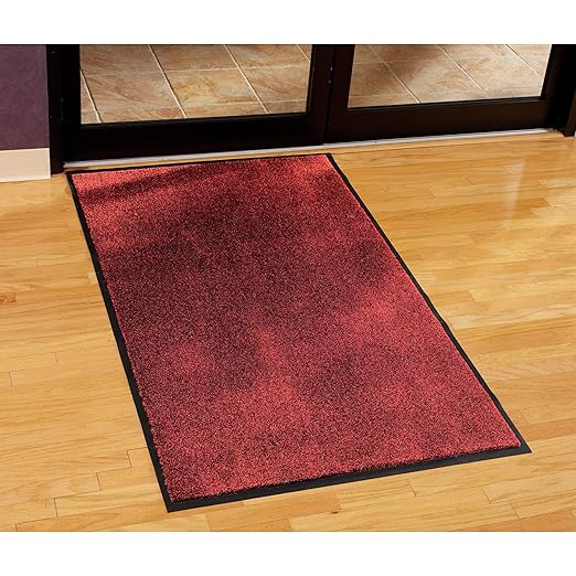 Guardian - 74020345 Silver Series Indoor Walk-Off Floor Mat, Vinyl/Polypropylene, 2'x3', Green