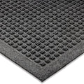 Ecomills Rubber Doormat, Large, 36" x 48", Charcoal, Large, Absorbent Indoor Outdoor, Stain Resistant, Rubber Non Slip Backing, Heavy Duty, Durable